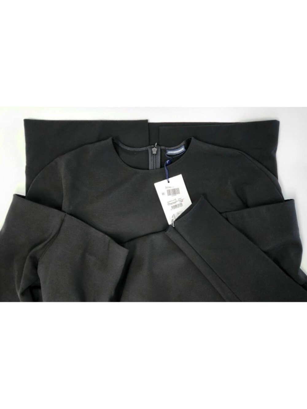 Jacquemus Womens La Robe Sabre Long Sleeve Maxi Dress Black Size 42 / US 10 / XL - Picture 5 of 7